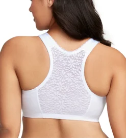 Glamorise Complete Comfort Cotton T-Back Bra 1908 -Freya Fashion Shop glamorise glam01 1908 bs