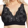 Glamorise Bramour Lexington Lace Plunge Bralette 7013 -Freya Fashion Shop glamorise glam01 7013 gs