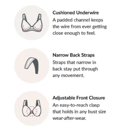 Glamorise Front Close Lace Wonderwire Bra 9246 -Freya Fashion Shop glamorise glam01 9246 cs5