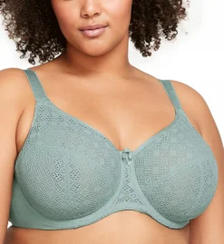 Glamorise Lace Comfort Wonderwire Bra 9855