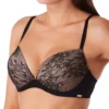 Gossard Glossies Lace Padded Plunge Bra 13008 -Freya Fashion Shop gossard gos001 13008 gs