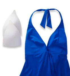 Gottex Lattice Flyaway Halter Tankini Swim Top 18LAT16 -Freya Fashion Shop gottex gotx01 18lat16 cs2