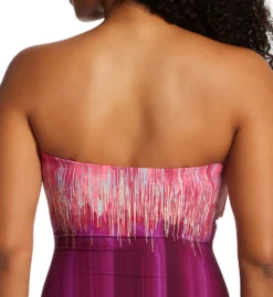 Gottex Moroccan Sky Bandeau One Piece Swimsuit MS070 -Freya Fashion Shop gottex gotx01 ms070 cs2