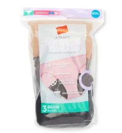Hanes Comfort Period Moderate Bikini Panty 42FDM3 -Freya Fashion Shop hanes hane01 42fdm3 cs1