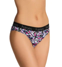 Hanes Cotton Blend Bikini Panty - 3 Pack 45UOBK