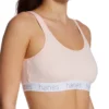 Hanes Scoop Stretch Cotton Blend Bralette - 2 Pack DHO102 -Freya Fashion Shop hanes hane01 dho102 gs