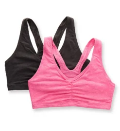 Hanes ComfortBlend With X-Temp Pullover Bra - 2 Pack MHH570 -Freya Fashion Shop hanes hane01 mhh570 cs2