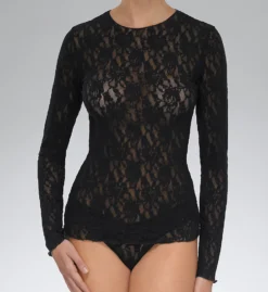 Hanky Panky Signature Lace Unlined Long Sleeve T-shirt 128L