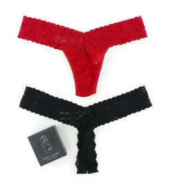 Hanky Panky After Midnight Naughty & Nice Boxed Thong Set 49NNPK -Freya Fashion Shop hanky panky hnk001 49nnpk cs2