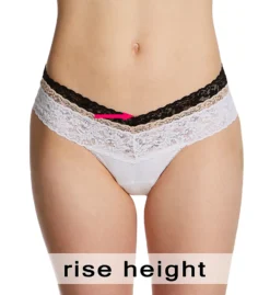 Hanky Panky Supima Cotton Original Rise Thong 891801 -Freya Fashion Shop hanky panky hnk001 891801 cs6