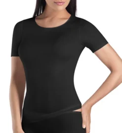 Hanro Cotton Seamless Short Sleeve Tee 1630