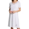 Hanro Paola Short Sleeve Sleep Gown 76047 -Freya Fashion Shop hanro han001 76047 gs