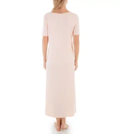 Hanro Moments Short Sleeve Long Gown 77933 -Freya Fashion Shop hanro han001 77933 bs