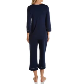 Hanro Natural Comfort Crop Pajama Set 77965 -Freya Fashion Shop hanro han001 77965 bs