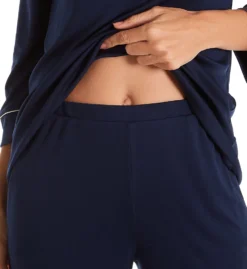 Hanro Natural Comfort Crop Pajama Set 77965 -Freya Fashion Shop hanro han001 77965 cs1