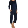 Hanro Natural Comfort Crop Pajama Set 77965 -Freya Fashion Shop hanro han001 77965 gs