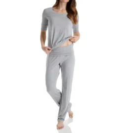 Hanro Yoga 3/4 Sleeve Top 77994 -Freya Fashion Shop hanro han001 77994 cs2