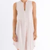 Hanro Cotton Deluxe Button Front Tank Gown 7952 -Freya Fashion Shop hanro han001 7952 gs