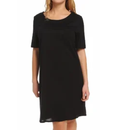 Hanro Cotton Deluxe Short Sleeve Big Shirt 7953 -Freya Fashion Shop hanro han001 7953 fs