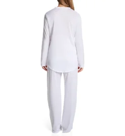 Hanro Cotton Deluxe Button Front Pajama Set 7956 -Freya Fashion Shop hanro han001 7956 bs