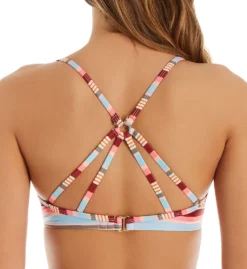 Hot Water Love Stripe Push Up Underwire Bikini Swim Top 24LS3060 -Freya Fashion Shop hot water hw01 24ls3060 bs