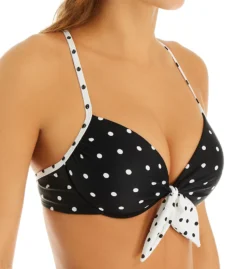 Hot Water Valley Girl Push Up Underwire Bikini Swim Top 24VG3060