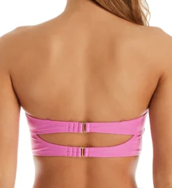 Hot Water Solids Longline Bandeau Bikini Swim Top 24ZZ1060 -Freya Fashion Shop hot water hw01 24zz1060 bs