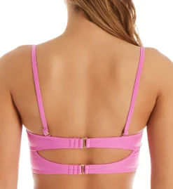 Hot Water Solids Longline Bandeau Bikini Swim Top 24ZZ1060 -Freya Fashion Shop hot water hw01 24zz1060 cs3