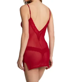 Ilusion Mesh Side Cutout Babydoll With Thong 71071021 -Freya Fashion Shop ilusion ilu01 71071021 bs