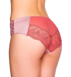 Ilusion Floral Plunge Microfiber Lace Cheeky Panty 71078029 -Freya Fashion Shop ilusion ilu01 71078029 bs