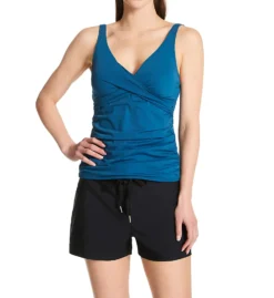 Jantzen Solids Wrap X Back Tankini Swim Top 21008T -Freya Fashion Shop jantzen jtz01 21008t cs3