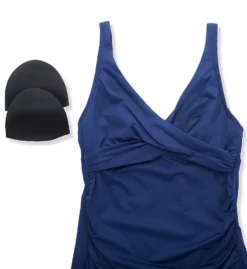 Jantzen Solids Wrap X Back Tankini Swim Top 21008T -Freya Fashion Shop jantzen jtz01 21008t cs5