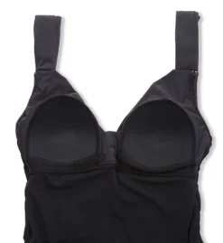 Jantzen Solids Surplice Control One Piece Swimsuit 21015M -Freya Fashion Shop jantzen jtz01 21015m cs6