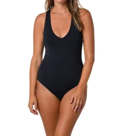 Jantzen Solids Macrame One Piece Swimsuit 21016M