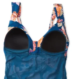 Jantzen Tapestry Rose Surplice Mio One Piece Swimsuit 22172M -Freya Fashion Shop jantzen jtz01 22172m cs6