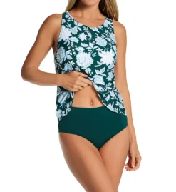 Jantzen Garden Blossom Violet X-Back Tankini Swim Top 23054T -Freya Fashion Shop jantzen jtz01 23054t cs1