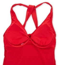 Jantzen Solids Louise Wrap Tankini Swim Top 23155T -Freya Fashion Shop jantzen jtz01 23155t cs5