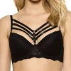 Jezebel Ginger Lace Caged Contour Bra 13050 -Freya Fashion Shop jezebel jez01 13050 gs
