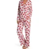 Karen Neuburger Holiday Paisley Notch Collar PJ Set RLK0021