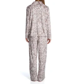 Karen Neuburger Fleece Notch Collar PJ Set With Socks RZ0029 -Freya Fashion Shop karen neuburger kn001 rz0029 bs