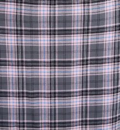 KayAnna Grey Tartan Flannel Gown F11435G -Freya Fashion Shop kayanna kay001 f11435g cs1