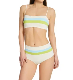 L Space Striped Rebel Bikini Swim Top CBRLT18 -Freya Fashion Shop l space lspc01 cbrlt18 cs2