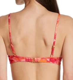 L Space Into The Tropics Rose Swim Top LSRST22 -Freya Fashion Shop l space lspc01 lsrst22 bs