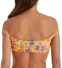 L Space Pacific Bloom Ziggy Off The Shoulder Swim Top PBZGT18 -Freya Fashion Shop l space lspc01 pbzgt18 bs