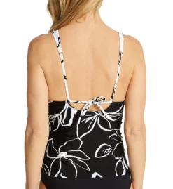 La Blanca Moonlit Silhouette Twist Front Tankini Swim Top LB2CK68 -Freya Fashion Shop la blanca labl01 lb2ck68 bs