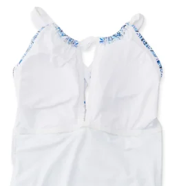 La Blanca Mediterranean Breeze High Neck One-Pc Mio Swimsuit LB2CZ27 -Freya Fashion Shop la blanca labl01 lb2cz27 cs6