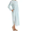 La Cera 100% Cotton Woven Long Sleeve Nightgown 1060G -Freya Fashion Shop la cera lace01 1060g gs