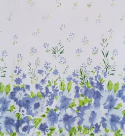 La Cera 100% Cotton Woven Sleeveless Border Print Gown 1209G -Freya Fashion Shop la cera lace01 1209g cs1