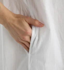 La Cera 100% Cotton Woven Lace Applique Ballet Gown 1275G -Freya Fashion Shop la cera lace01 1275g cs1