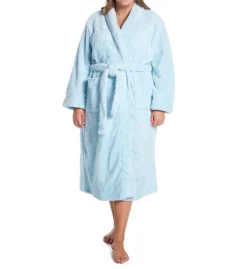 La Cera 100% Polyester Honeycomb Fleece Robe 8815 -Freya Fashion Shop la cera lace01 8815 cs6